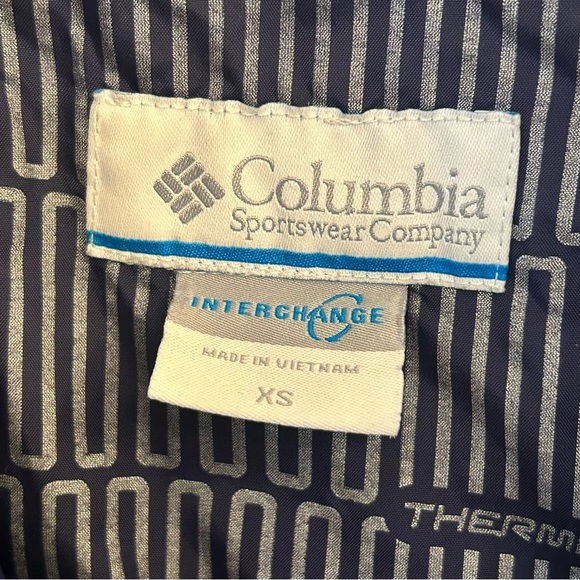 Columbia Women's Lightweight Blue Puffer Jacket Coat Size XS - Picture 8 of 9